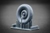 ScaleX WW 35001S U.S WiLLYSMB Sagged wheel set (Universal) 1/35